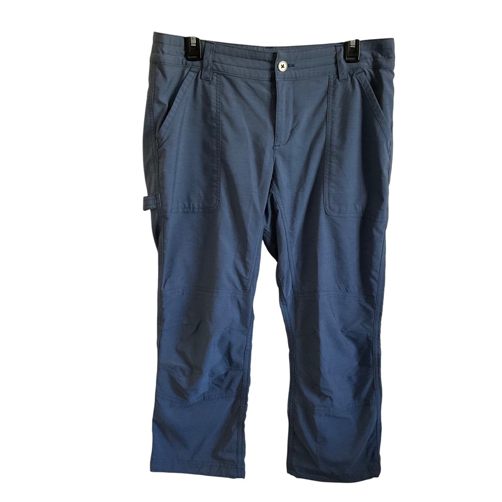 Columbia Women's Blue Hiking Carpi Pants - Size 10 Outdoor Gorpcore Athleisure